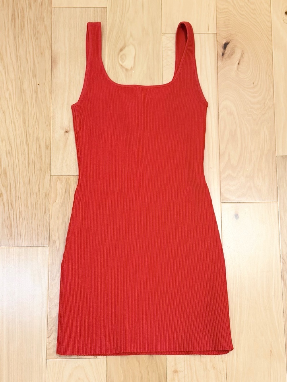 LIKE NEW Babaton Women’s Ribbed Knit Sculpt Mini Dress